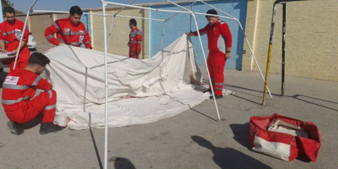 مانور زلزله در صباشهر برگزار شد