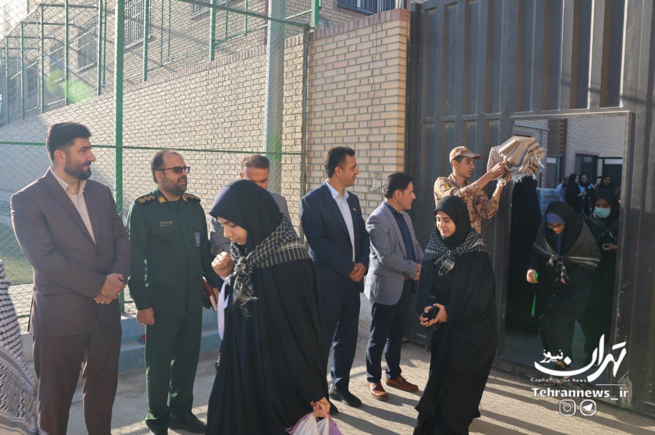 اعزام ۲۴۰ دانشآموز شهرقدسی به مناطق عملیاتی جنوب