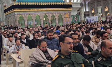 آغاز هفته بسیج در حرم امام (ره)