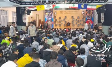 اجتماع باشکوه نوگلان فاطمی در مسجد جامع شهریار