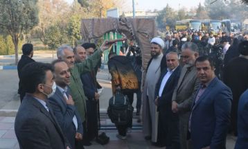 اعزام دانش‌آموزان شهرستان ورامین به اردوی راهیان نور