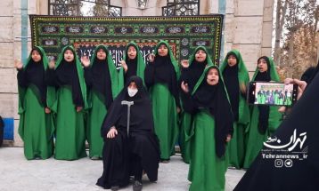 اجتماع باشکوه ام‌البنین‌ها در شهریار برگزار شد