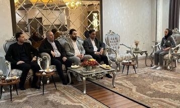 مدیریت شهری صباشهر با قهرمان شهر دیدار کردند